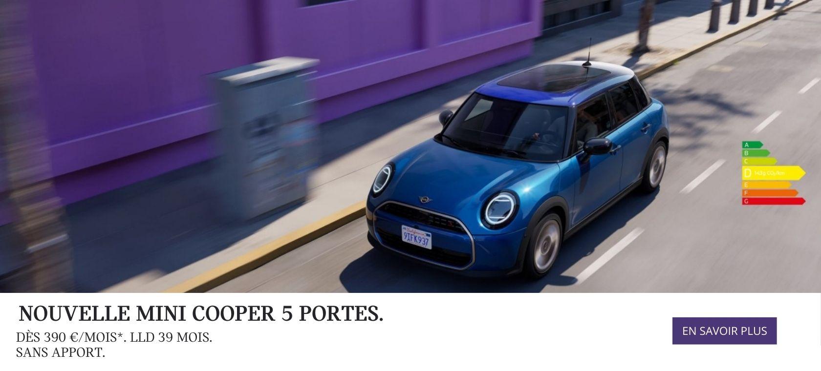 LA NOUVELLE MINI COOPER 5 PORTES