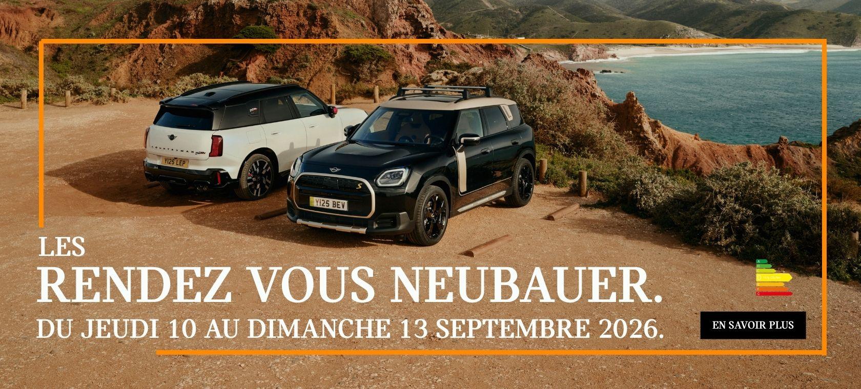 Les Rendez-Vous Neubauer MINI du 10 au 13 septembre 2026