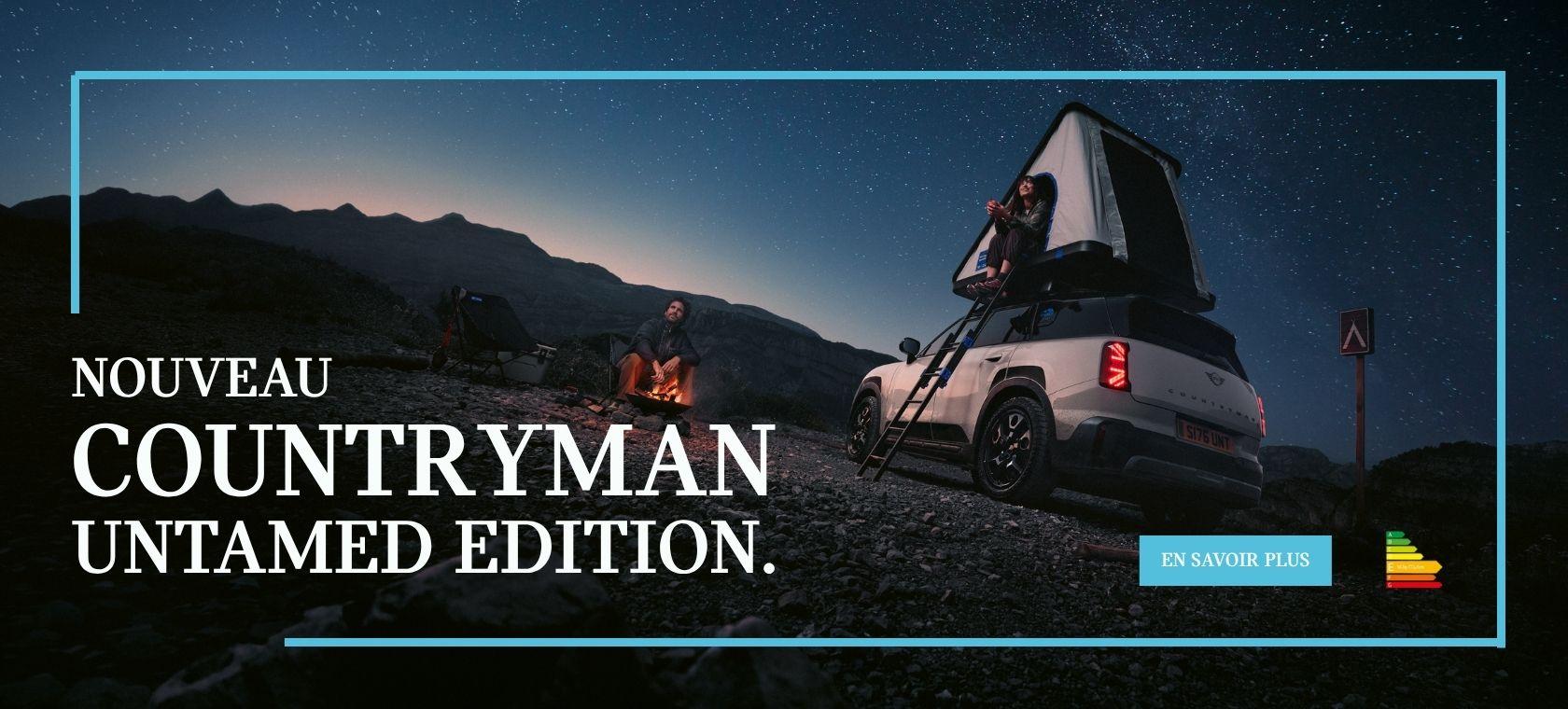 Nouveau MINI Countryman Untamed Edition : partez à l’aventure !